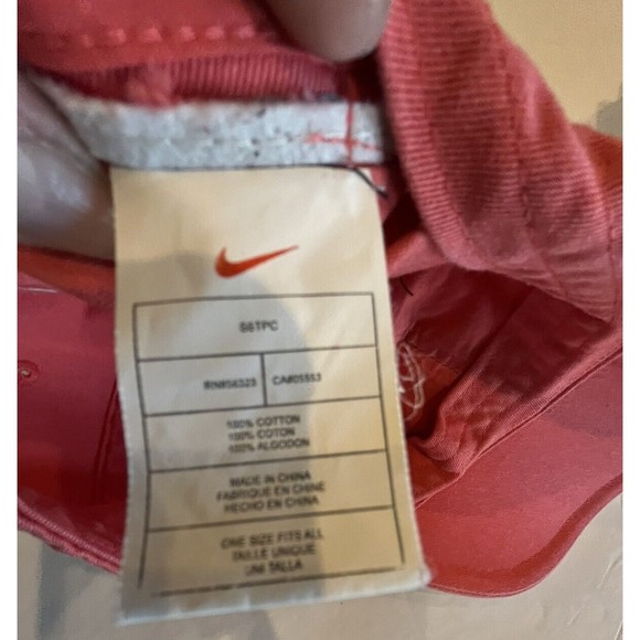 Houston Astros MLB playoff Nike light Pink Cap Hat Open Star Logo.  Adjustable. - Picture 5 of 5